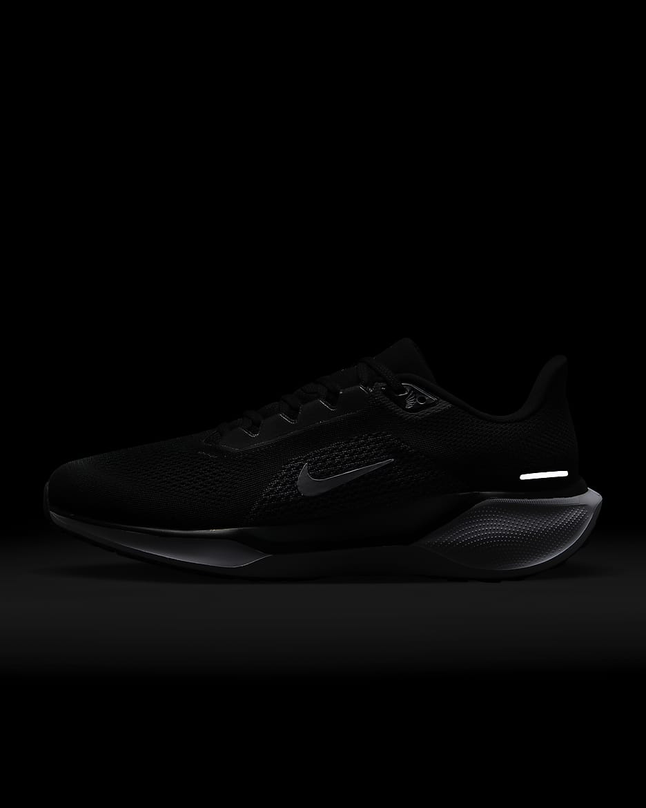 Nike pegasus all black best sale